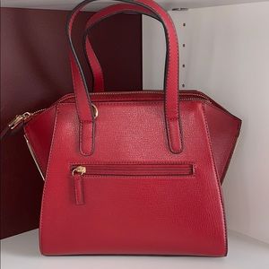 Burgundy purse